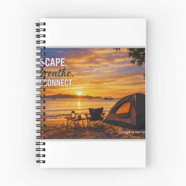 Item preview, Escape Breathe Reconnect designed and sold by GrowWithNaturePH.
