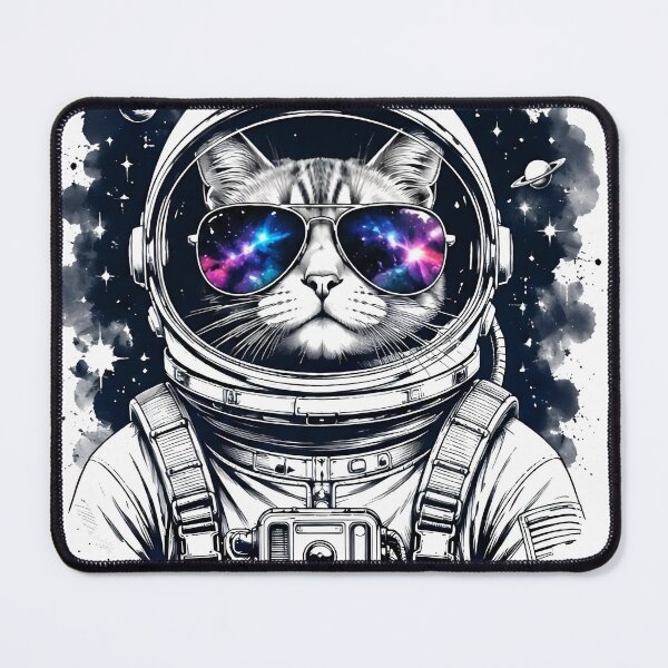 Item preview, Space Cat Cosmic Astronaut Adventure designed and sold by Amr Siam.