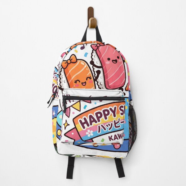 Item preview, Cute Sushi Party Japanese Kawaii Food Illustration designed and sold by Biwbiwty.