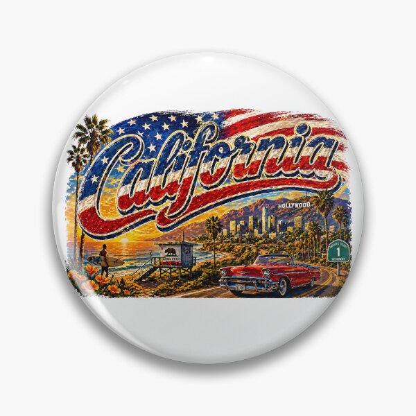 Item preview, CALIFORNIA1  Flag Letterings america designed and sold by LIOKING333.