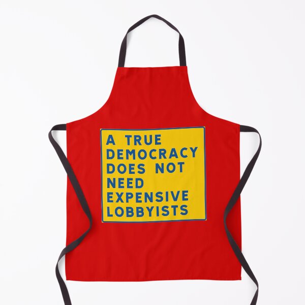 Item preview, The enemy of democracy is the lobbyist designed and sold by ALF2023.