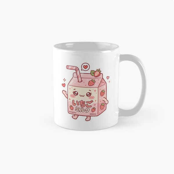 Item preview, Cute Strawberry Milk Carton Kawaii Pastel Sticker designed and sold by Biwbiwty.