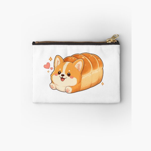 Item preview, Cute Corgi Bread Loaf Sticker designed and sold by Alpha-mike13.