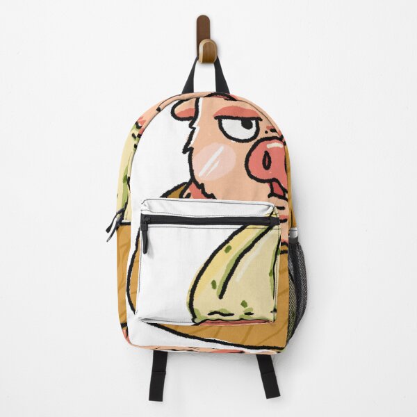 Item preview, Awkward Animal Dumpling Hat Club - Matcha Burnout Pig designed and sold by chupichapa.
