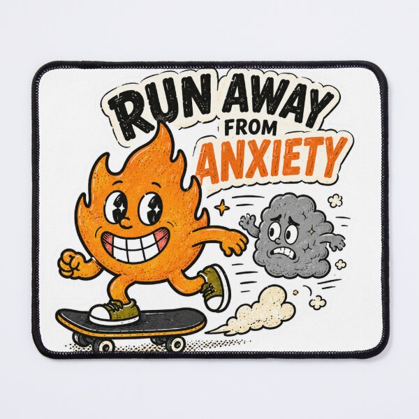Item preview, Run Away From Anxiety designed and sold by Soeklahan07.