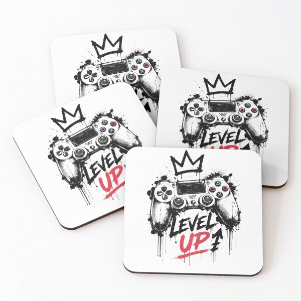 Item preview, Gaming Controller Level Up Energy designed and sold by Amr Siam.