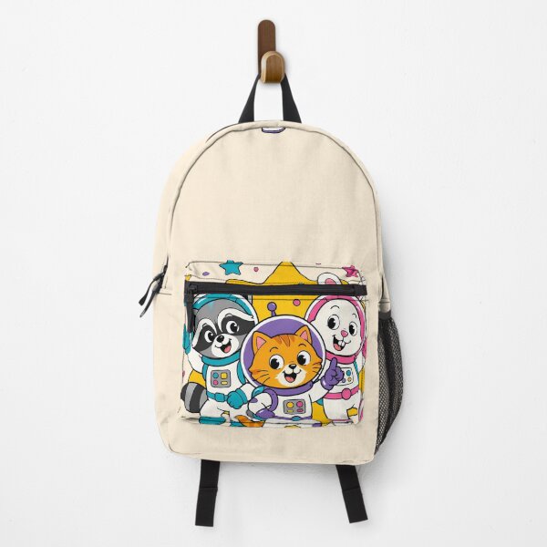 Item preview, Cute Space Astronaut Animals Cat Rabbit Raccoon designed and sold by ArtdesignsA.
