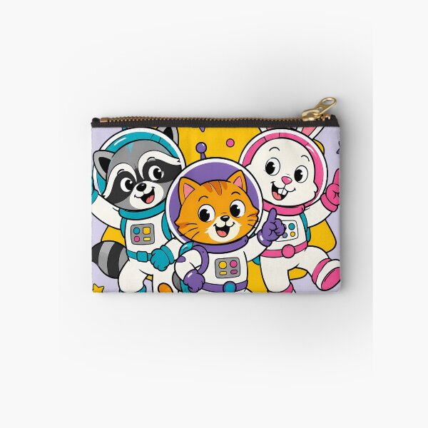 Item preview, Cute Space Astronaut Animals Cat Rabbit Raccoon designed and sold by ArtdesignsA.
