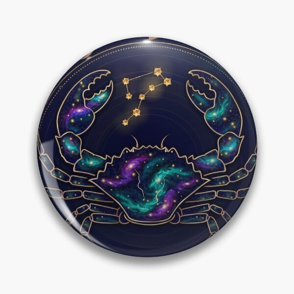 Item preview, Cancer Zodiac Celestial Constellation — Mystical Galaxy Astrology Art designed and sold by AvalonMoss.