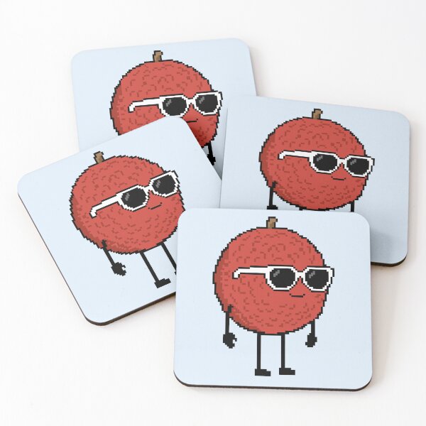Item preview, Lychee Pixel designed and sold by White Rim Mates.