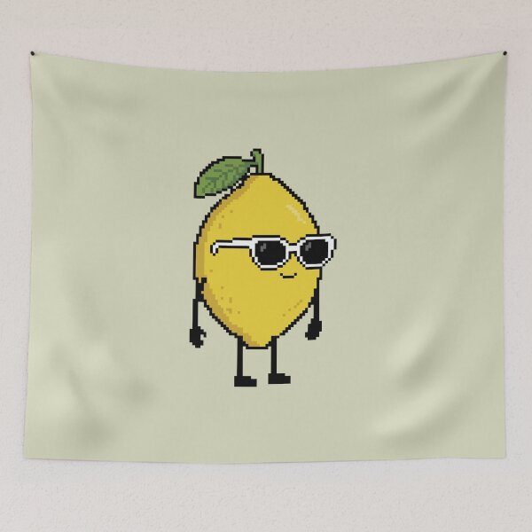 Item preview, Lemon Pixel designed and sold by White Rim Mates.