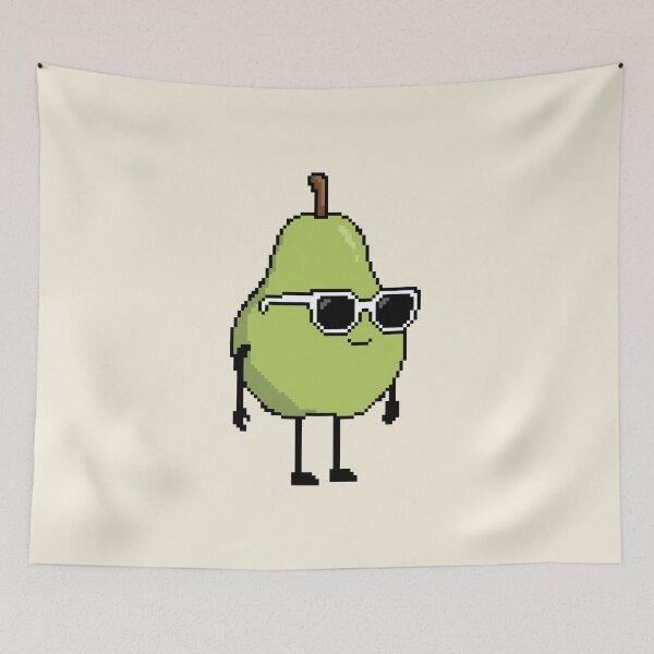 Item preview, La France pear Pixel designed and sold by White Rim Mates.