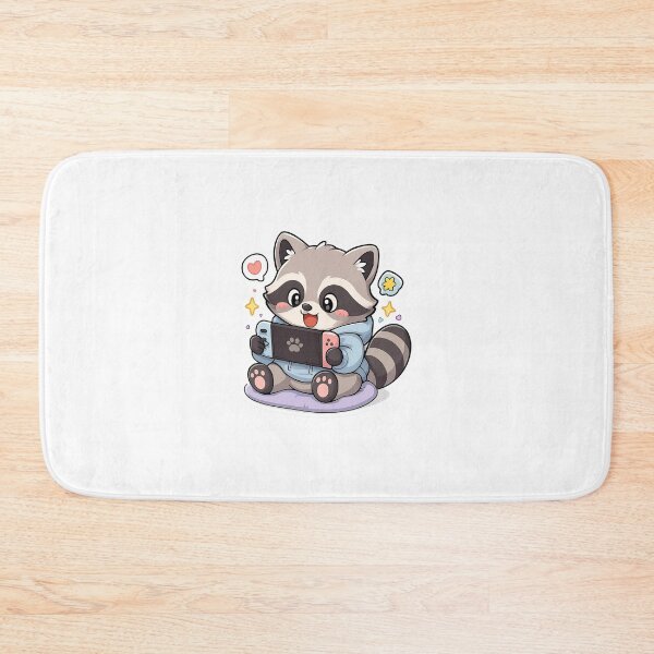 Item preview, Cute Gamer Raccoon Sticker designed and sold by Alpha-mike13.