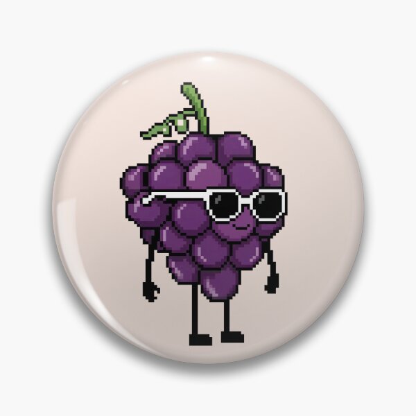 Item preview, Grape Pixel designed and sold by White Rim Mates.