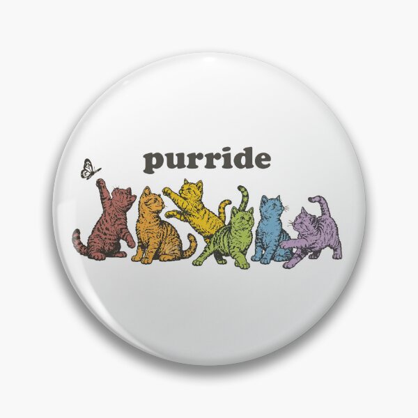 Item preview, Purride Funny Cute LGBT Pride Month For Cat Lover Couple designed and sold by AmayaCotter.
