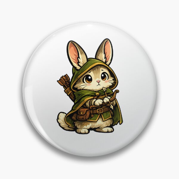 Item preview, Introvert Ranger Rabbit | Cozy Fantasy Introvert Gift designed and sold by Byte Bark.
