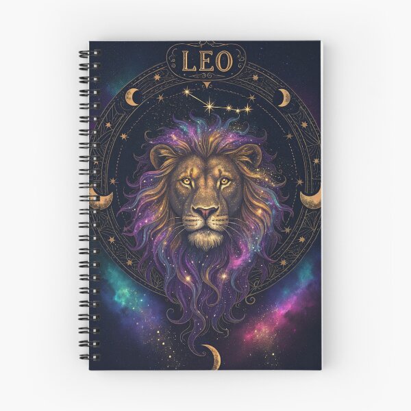 Item preview, Leo Zodiac Celestial Constellation — Mystical Galaxy Astrology Art designed and sold by AvalonMoss.