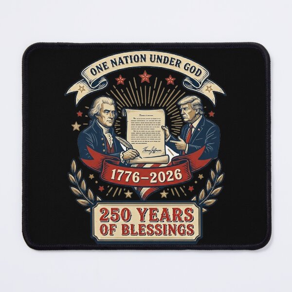 Item preview, One Nation Under God 1776 2026 250 Years Of Blessings designed and sold by KristenosNehk.