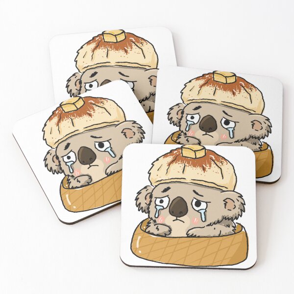 Item preview, Awkward Animal Dumpling Hat Club - Buttered Feelings Koala designed and sold by chupichapa.