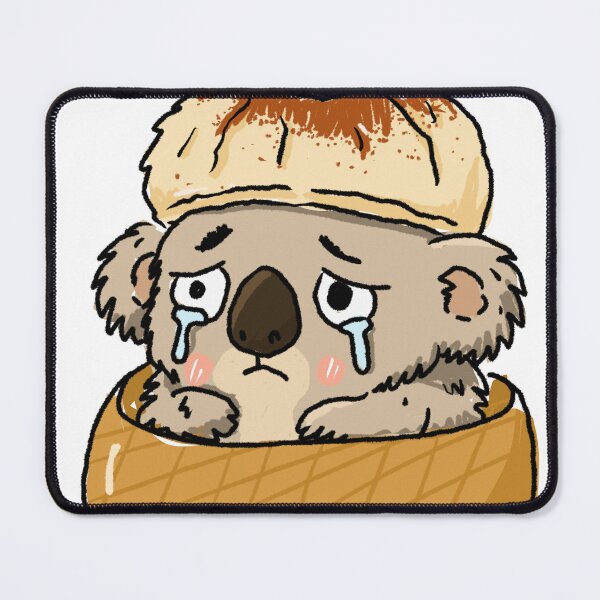 Item preview, Awkward Animal Dumpling Hat Club - Buttered Feelings Koala designed and sold by chupichapa.