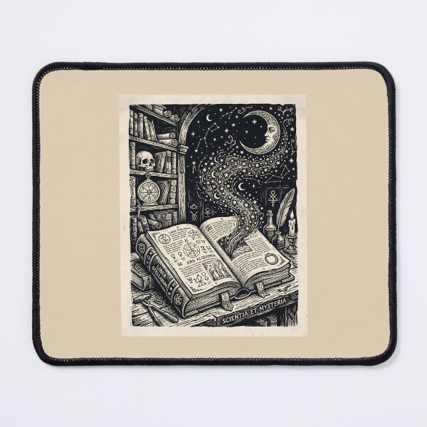 Item preview, Alchemy Woodcut Liber Stellarum Mysteria designed and sold by SplashTastic.