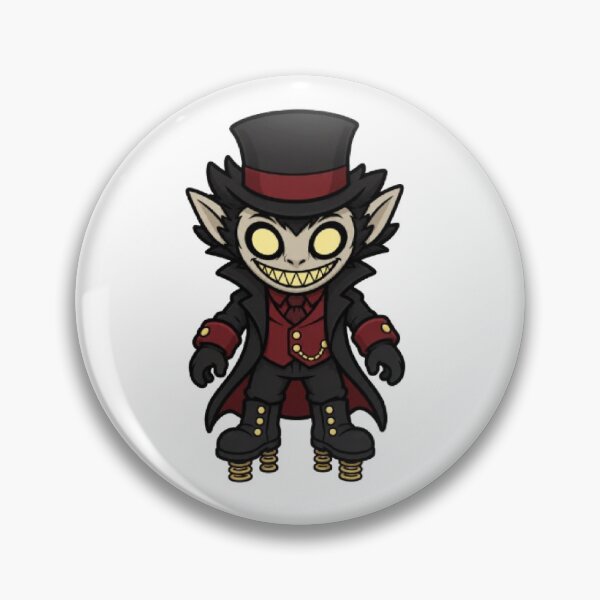 Item preview, Spring Heeled Jack Cryptid Mascot Design designed and sold by The Dark Files.