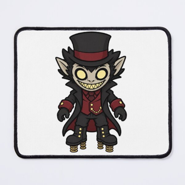 Item preview, Spring Heeled Jack Cryptid Mascot Design designed and sold by The Dark Files.