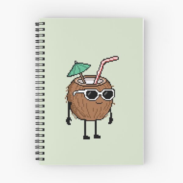 Item preview, Coconut straw Pixel designed and sold by White Rim Mates.