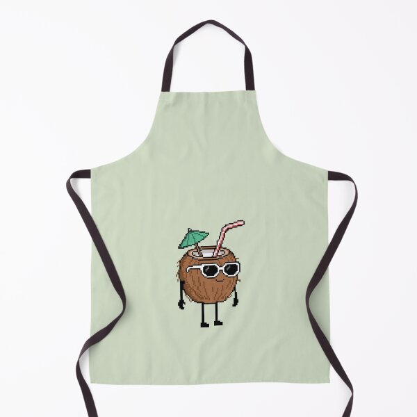 Item preview, Coconut straw Pixel designed and sold by White Rim Mates.