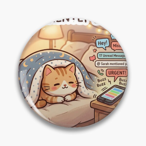 Item preview, Currently Busy Doing Nothing Cute Introvert Cat Sticker designed and sold by Biwbiwty.