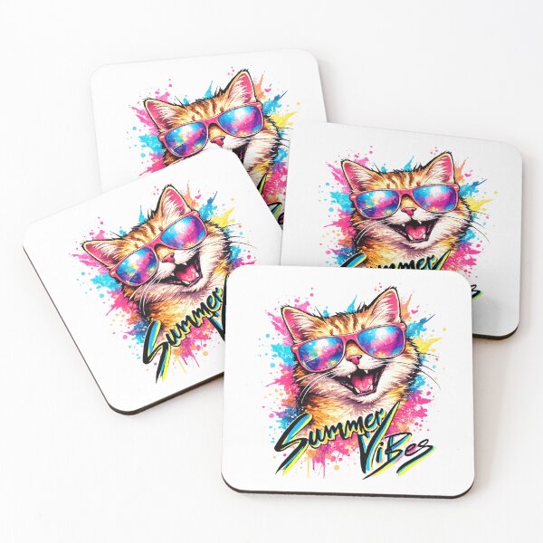 Item preview, Summer Vibes Cat designed and sold by GooniSL.