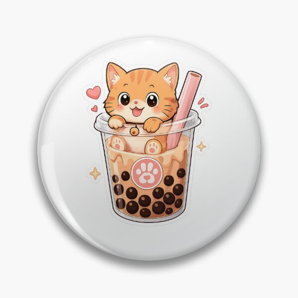 Item preview, Bubble Tea Kitty Bliss designed and sold by Alpha-mike13.