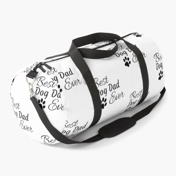 Item preview, Best Dog Dad Ever Paw Print Quote designed and sold by StranHabesre51.