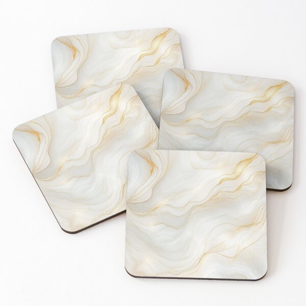 Item preview, Luxury White Marble Gold Veins Liquid Agate Texture designed and sold by LYAN-STORE.
