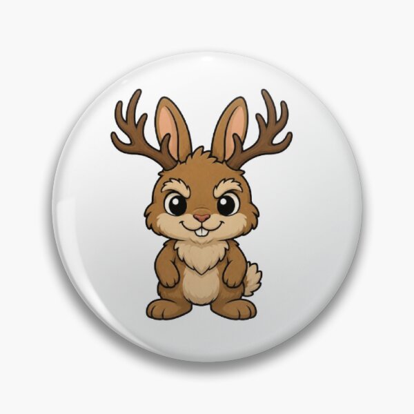 Item preview, Jackalope Cryptid Mascot Design designed and sold by The Dark Files.