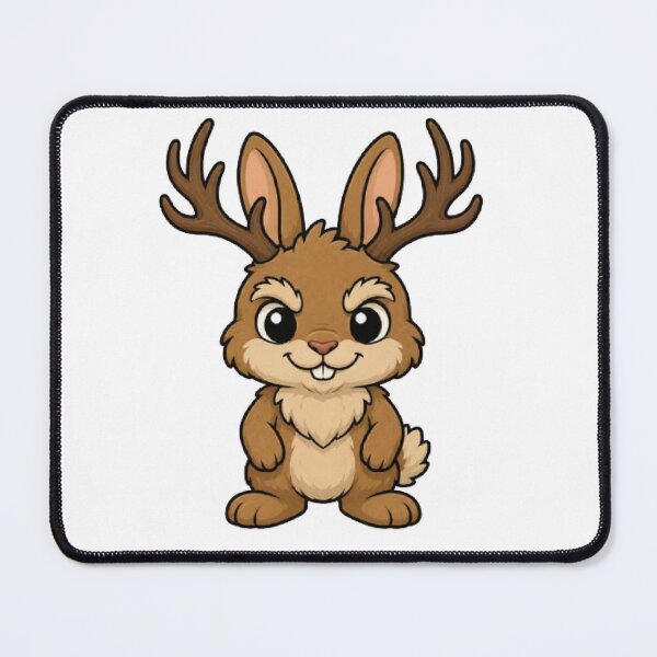 Item preview, Jackalope Cryptid Mascot Design designed and sold by The Dark Files.