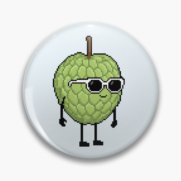 Item preview, Cherimoya Pixel designed and sold by White Rim Mates.