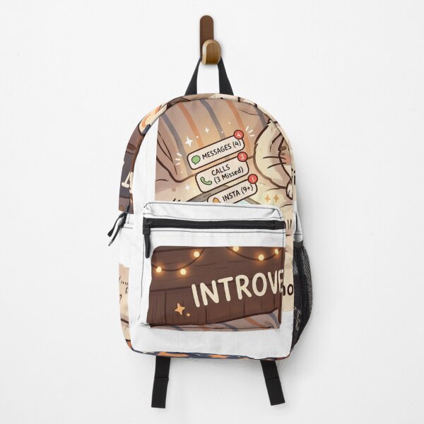 Item preview, Introvert Cat Life Cozy Funny Aesthetic Sticker designed and sold by Biwbiwty.