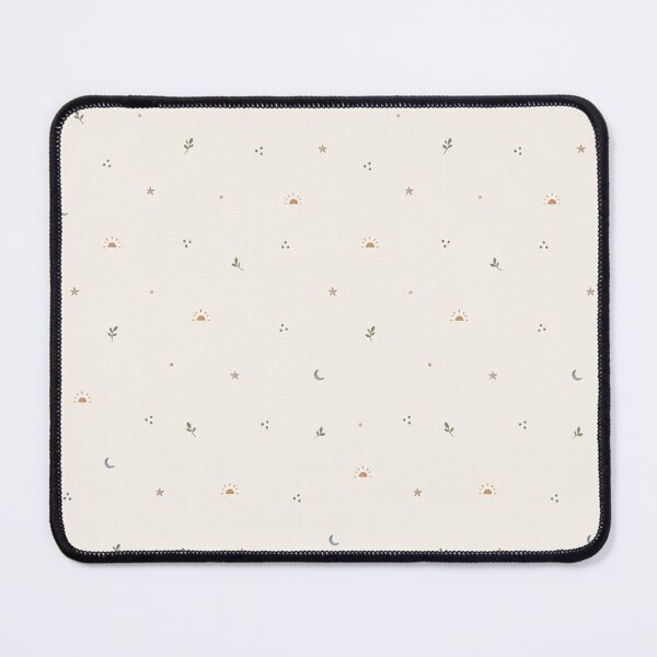 Item preview, Minimal Celestial Pattern – Sun, Moon & Stars Seamless Neutral Aesthetic Design designed and sold by Inkmatic Studio.