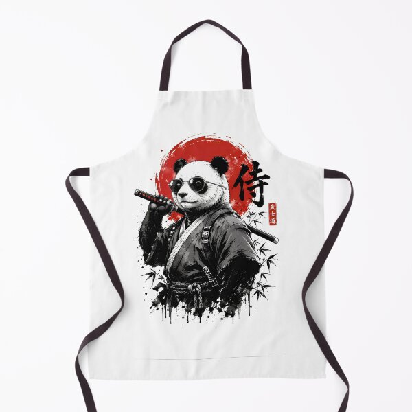 Item preview, Samurai Panda Warrior Ink Art designed and sold by Amr Siam.