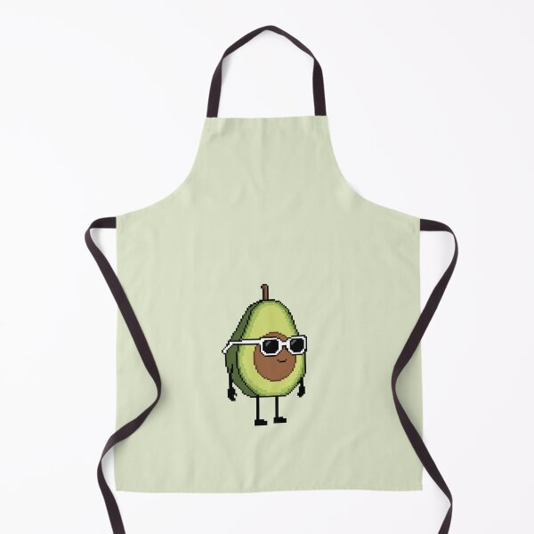Item preview, Avocado half Pixel designed and sold by White Rim Mates.