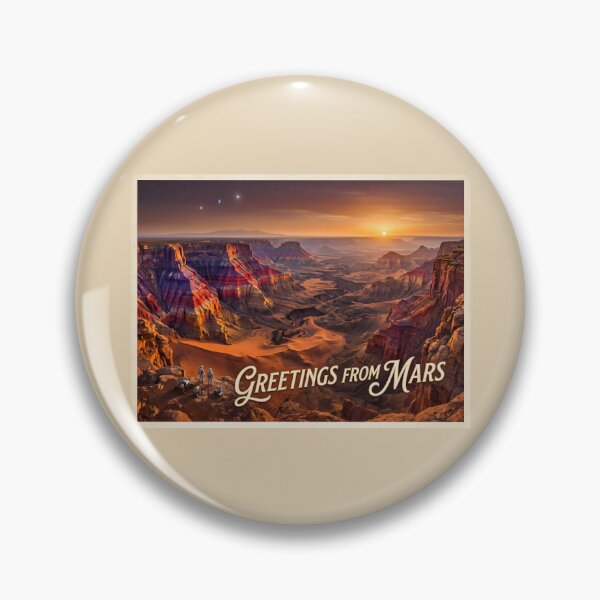 Item preview, Greetings From Mars Space Travel designed and sold by SplashTastic.