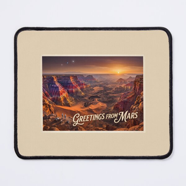 Item preview, Greetings From Mars Space Travel designed and sold by SplashTastic.