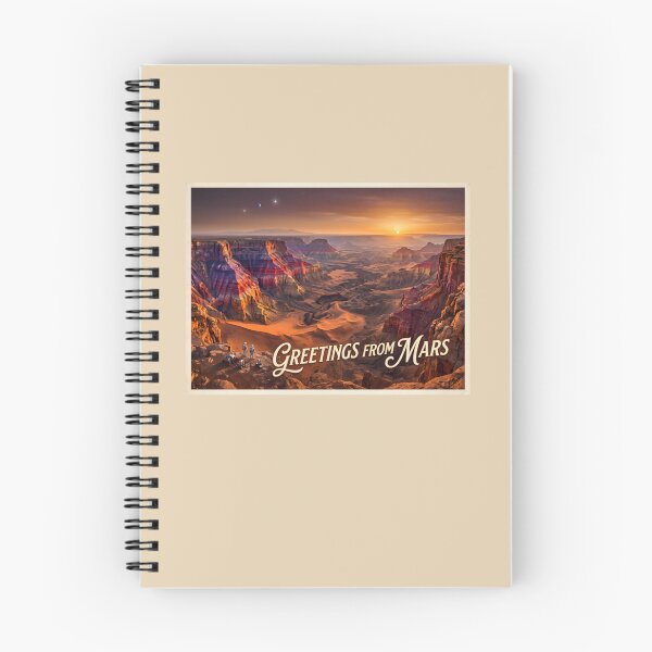 Item preview, Greetings From Mars Space Travel designed and sold by SplashTastic.