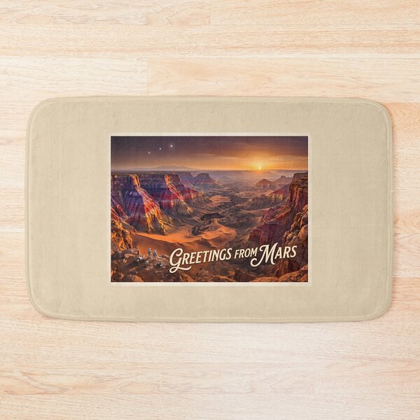 Item preview, Greetings From Mars Space Travel designed and sold by SplashTastic.