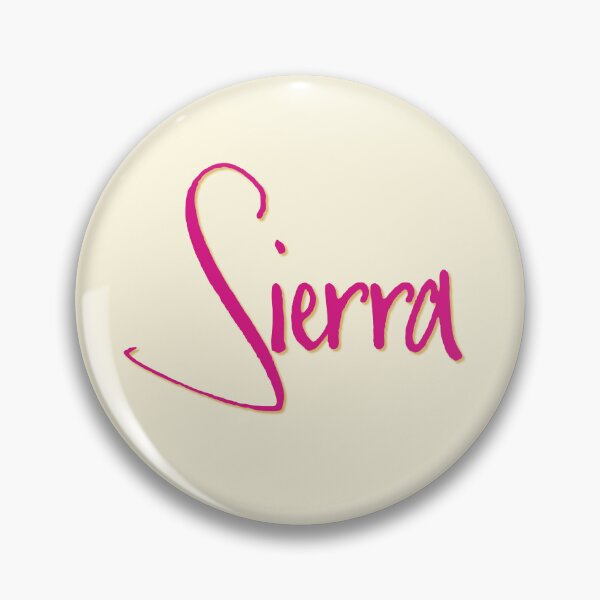 Item preview, SIERRA personalized type design designed and sold by CharlottePlaceArt.