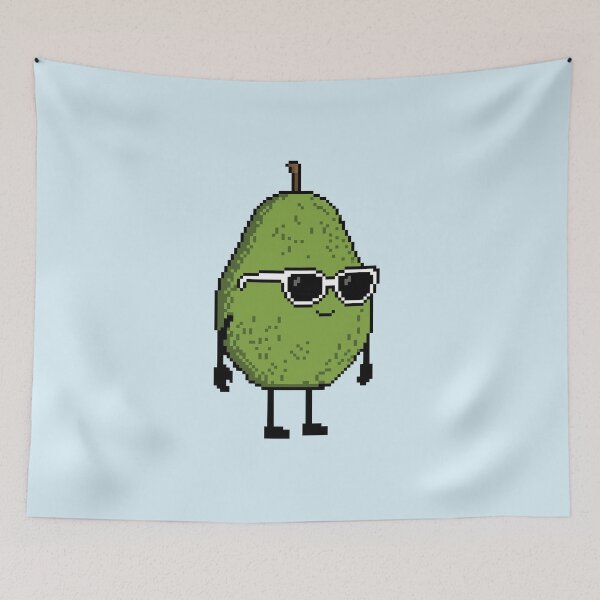 Item preview, Avocado Pixel designed and sold by White Rim Mates.