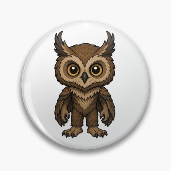 Item preview, Owlman Cryptid Mascot Design designed and sold by The Dark Files.