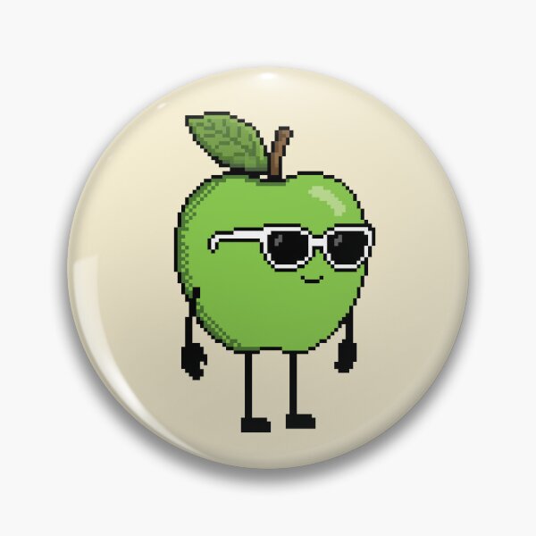 Item preview, Green Apple Pixel designed and sold by White Rim Mates.