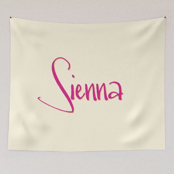 Item preview, SIENNA personalized type design designed and sold by CharlottePlaceArt.